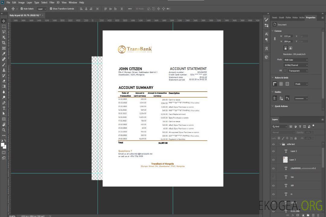 Déclaration transbancaire de Mongolie template Déclaration transbancaire de Mongolie template